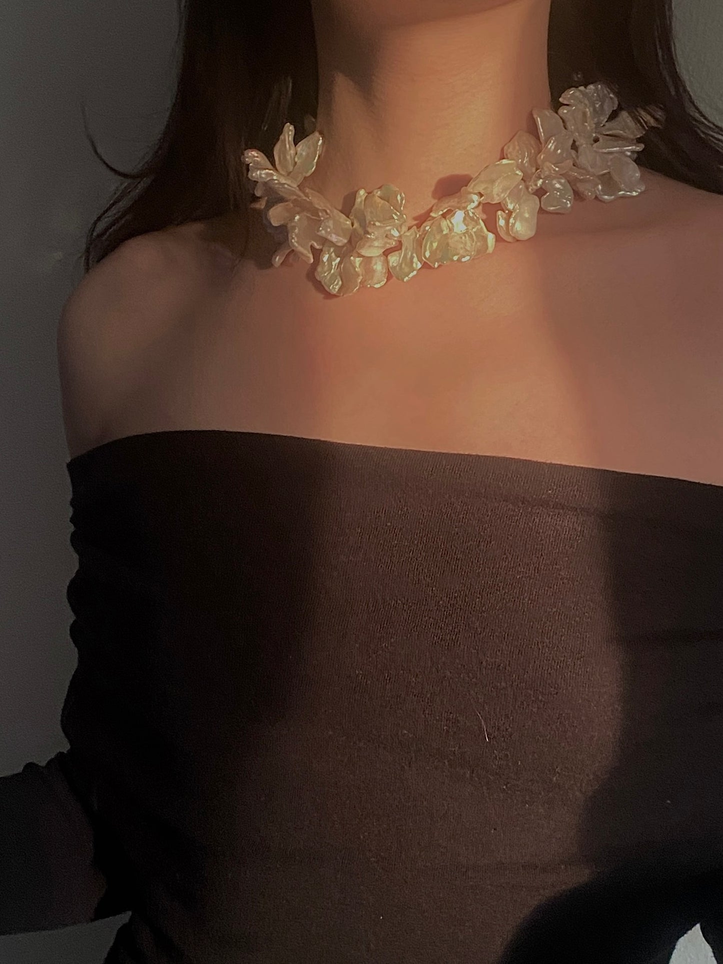 Vesper Blooms Pearl Necklace №62