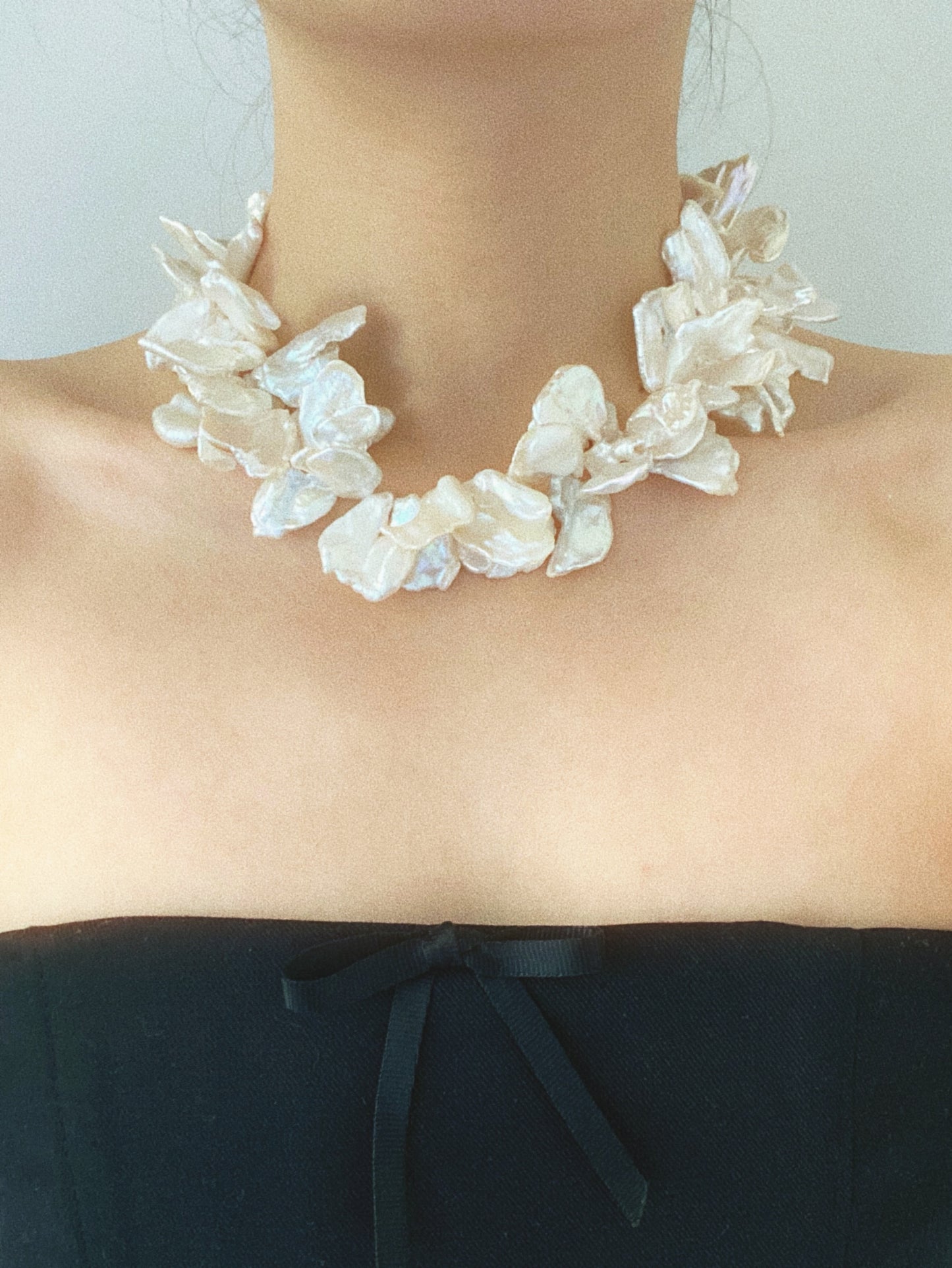 Vesper Blooms Pearl Necklace №62
