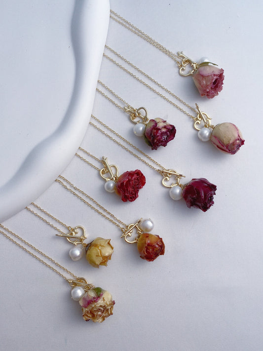 Timeless Rose Necklace