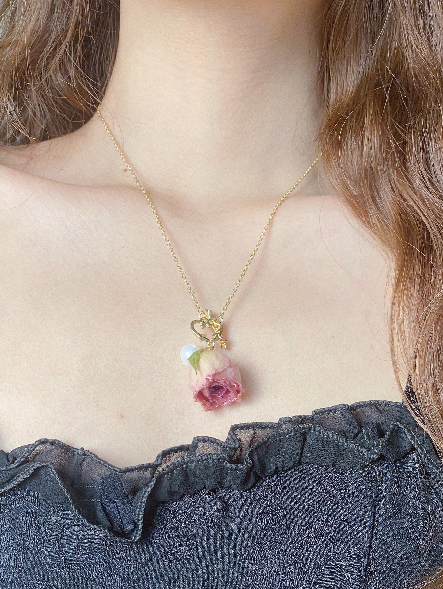 Timeless Rose Necklace