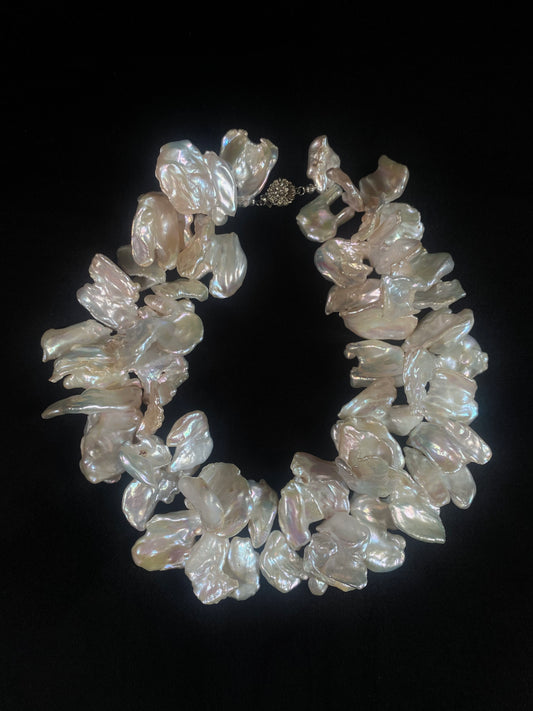 Vesper Blooms Pearl Necklace №62